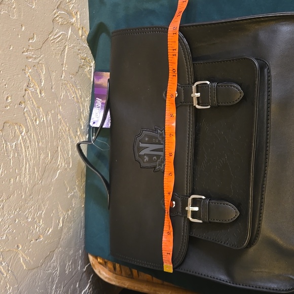 Wednesday The Addams Family  Nevermore Academy Backpack/Satchel/ Purse NWT - Picture 9 of 10